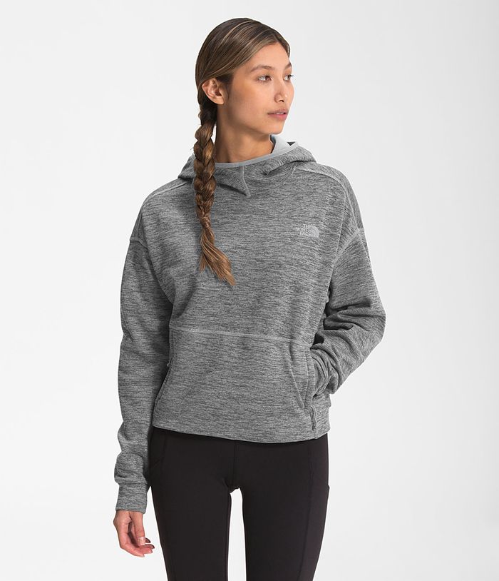 The North Face Womens Pullover Canyonlands Crop 235BKRUMI - Grey